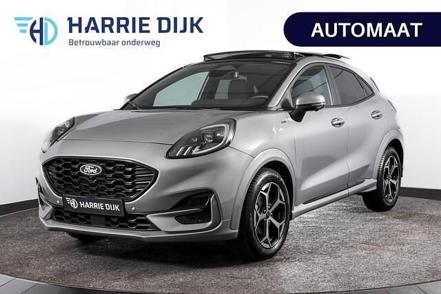 Grijs Gebruikt 2024 Ford Puma Gen-E ST-Line SUV | € 30.995 - Afbeelding 1/4