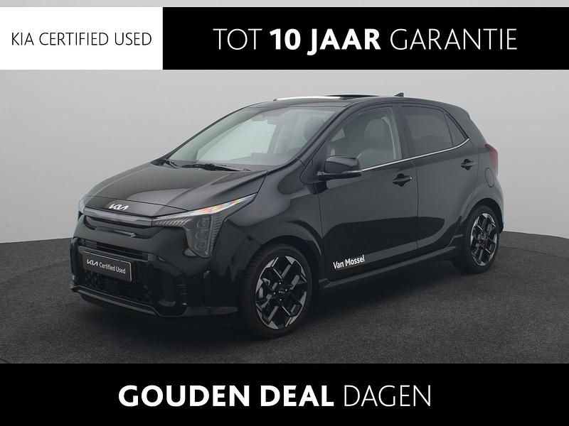 Zwart Gebruikt 2025 Kia Picanto GT-Line Hatchback | € 22.940 (Iets duurder) - Afbeelding 1/4