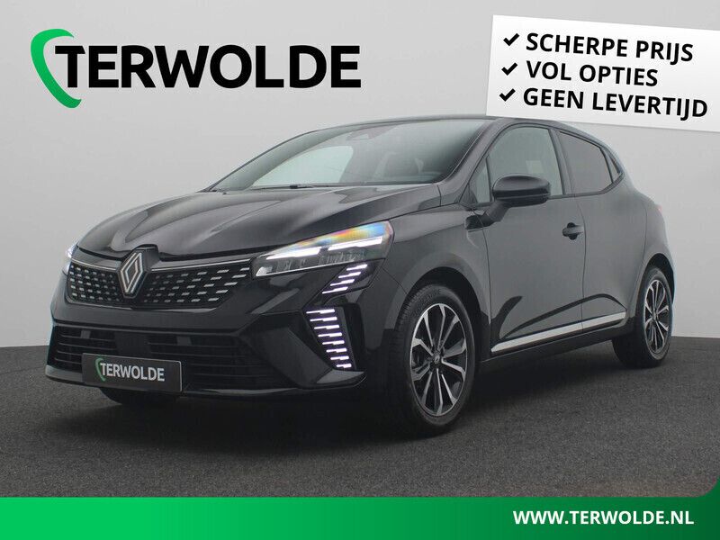Zwart Gebruikt 2024 Renault Clio V Techno Hatchback | € 21.795 (Iets duurder) - Afbeelding 1/4