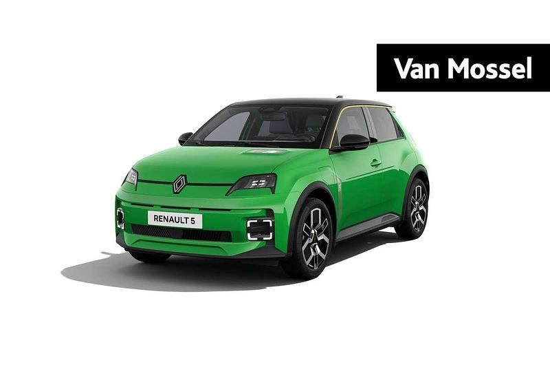 Groen Nieuw 2025 Renault 5 E-Tech Komfort Hatchback | € 33.690 (Eerlijke prijs) - Afbeelding 1/4
