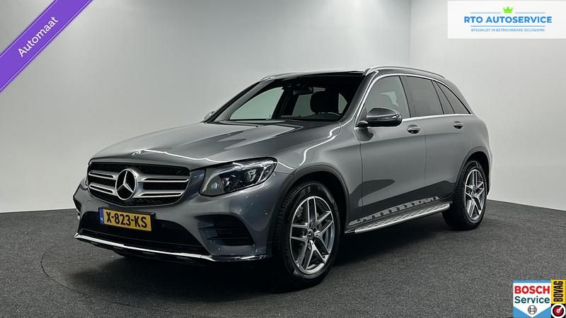 Grijs Gebruikt 2017 Mercedes GLC250 Premium Plus SUV | € 33.500 (Eerlijke prijs) - Afbeelding 1/4