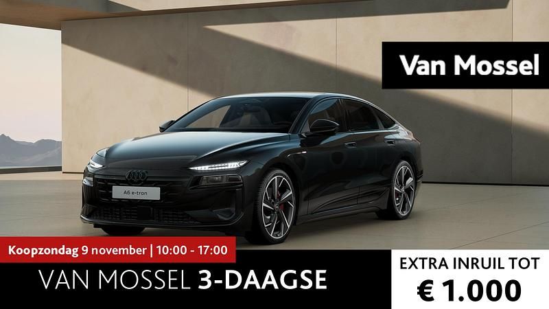 Zwart Nieuw 2025 Audi e-tron Sportback Performance SUV | € 81.945 - Afbeelding 1/4