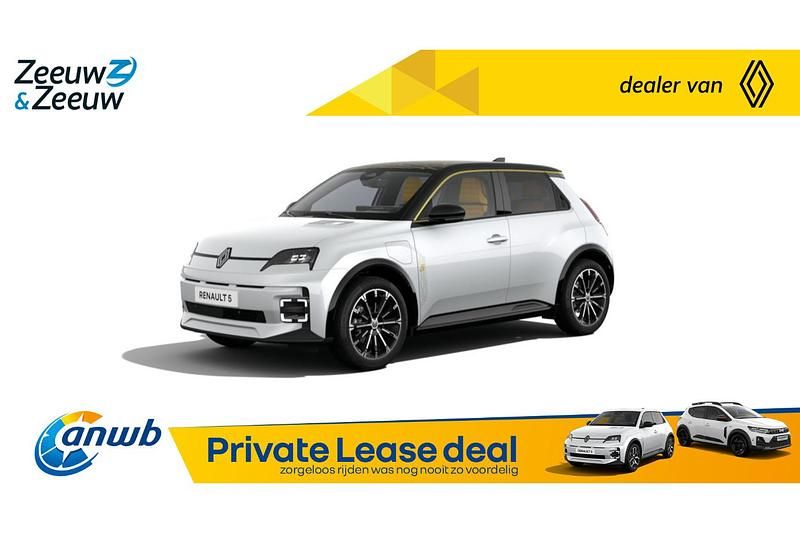 Bleu nocturne / dak noir étoilé / daklijst warm titanium Occasion 2024 Renault R5 Iconic Hatchback | € 33.690 (Eerlijke prijs) - Afbeelding 1/4