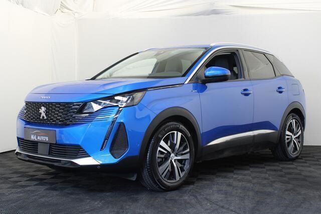 Blauw, metallic lak Gebruikt 2021 Peugeot 3008 Allure SUV | € 22.999 (Super prijs) - Afbeelding 1/4