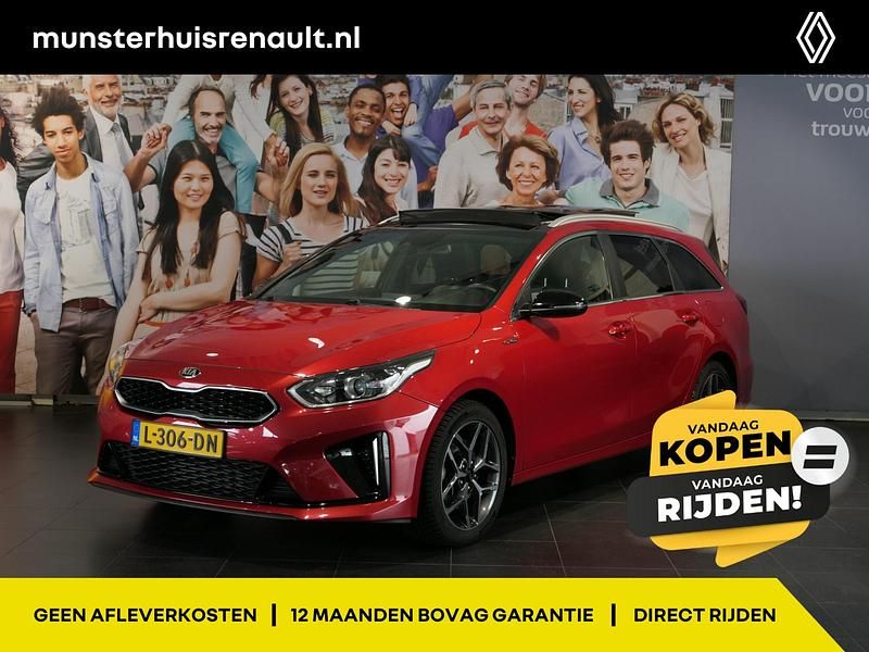 Rood Gebruikt 2021 Kia Ceed GT-Line Stationwagen | € 18.795 (Goede deal) - Afbeelding 1/4
