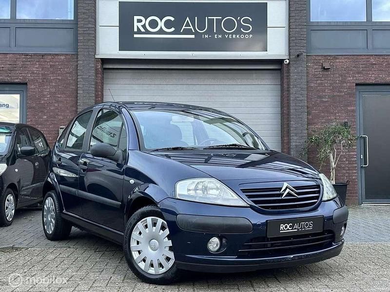 Blauw Occasion 2003 Citroën C3 Exclusive Hatchback | € 3.390 (Eerlijke prijs) - Afbeelding 1/4
