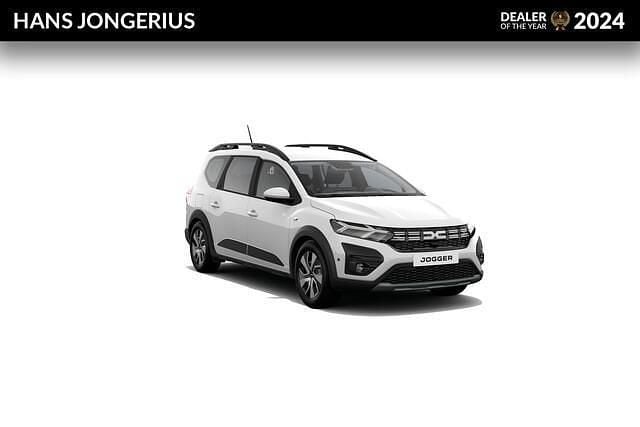 Wit Nieuw 2025 Dacia Jogger Expression MPV | € 27.950 (Eerlijke prijs) - Afbeelding 1/4