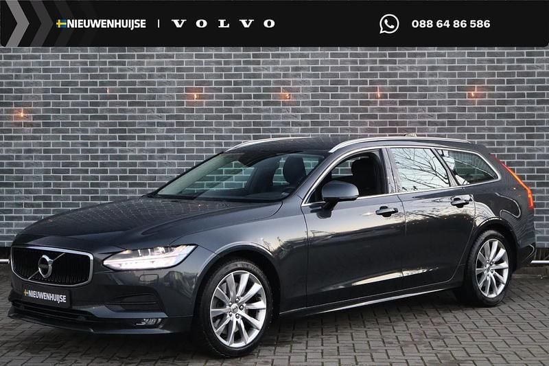 Grijs Gebruikt 2019 Volvo V90 Momentum Stationwagen | € 28.894 (Goede deal) - Afbeelding 1/4