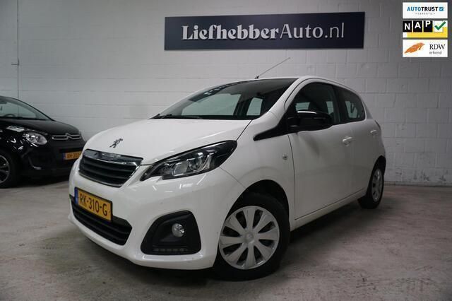 Wit Gebruikt 2017 Peugeot 108 Active Hatchback | € 7.250 (Eerlijke prijs) - Afbeelding 1/4