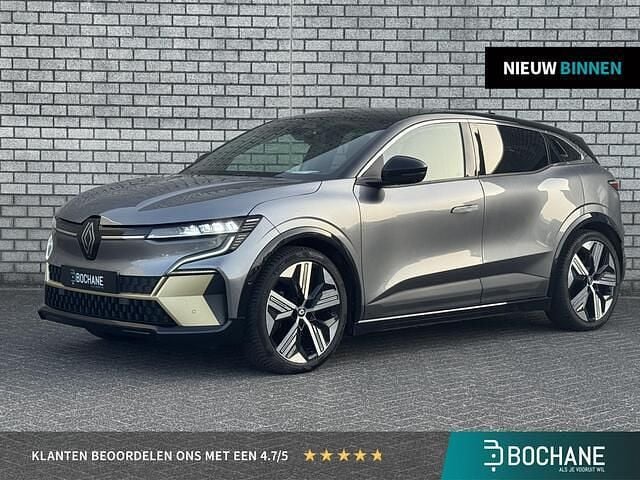 Occasion Renault Megane E-Tech Iconic 160 kW (218 PK) 2022 Twotone gris schiste (kqg) & noir étoilé (gne) Hatchback