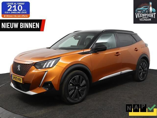 Oranje Gebruikt 2020 Peugeot e-2008 GTi SUV | € 12.995 (Eerlijke prijs) - Afbeelding 1/4