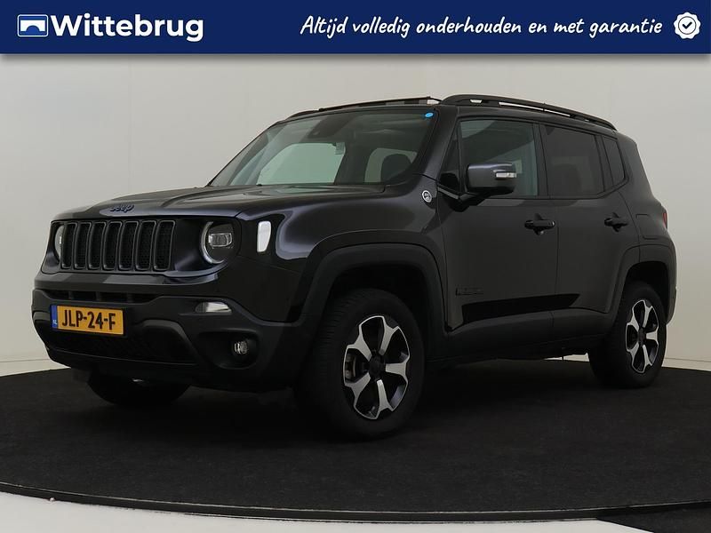 Zwart Gebruikt 2022 Jeep Renegade Trailhawk SUV | € 27.825 - Afbeelding 1/4