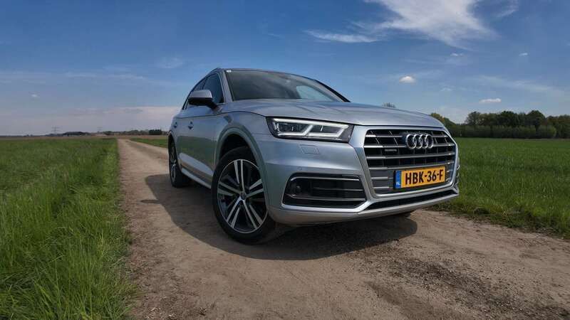 Grijs Gebruikt 2018 Audi Q5 SUV | € 35.500 (Super prijs) - Afbeelding 1/4