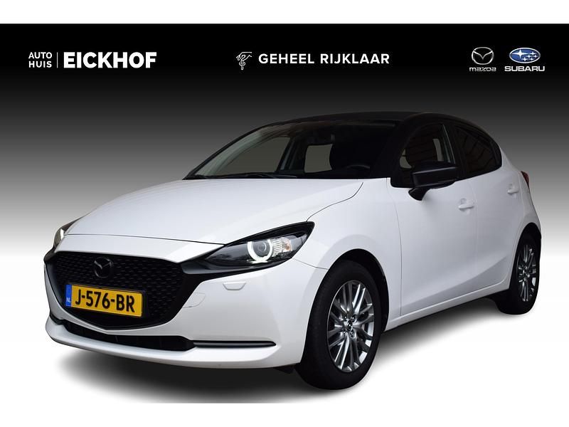 Wit Occasion 2020 Mazda 2 Luxury Hatchback | € 16.450 (Eerlijke prijs) - Afbeelding 1/4