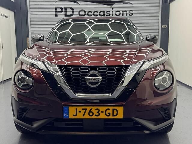 Occasion Nissan Juke Acenta 117 PK (86 kW) 2020 Rood, metallic lak SUV