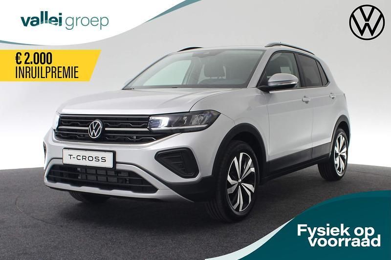 Zilver Nieuw 2025 VW T-Cross Edition SUV | € 35.849 (Eerlijke prijs) - Afbeelding 1/4