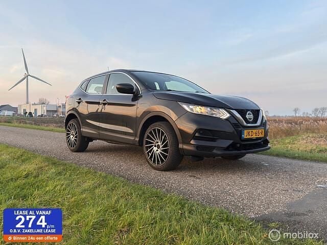 Zwart Gebruikt 2020 Nissan Qashqai SUV | € 16.950 (Goede deal) - Afbeelding 1/4