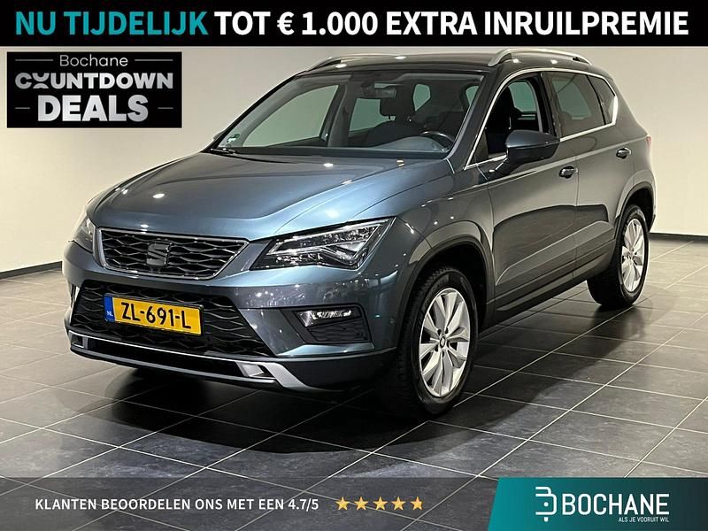 Grijs Gebruikt 2018 Seat Ateca Style SUV | € 21.740 (Eerlijke prijs) - Afbeelding 1/4