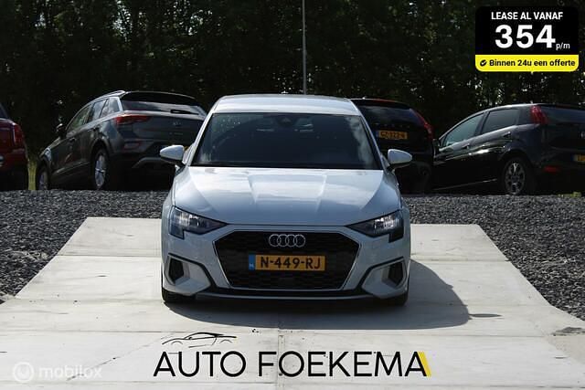 Wit Gebruikt 2021 Audi A3 Sportback Comfort Hatchback | € 21.850 (Eerlijke prijs) - Afbeelding 1/4