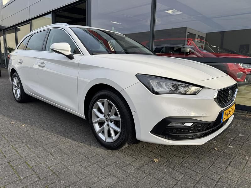 Occasion Seat Leon Style 131 PK (96 kW) 2020 Wit Stationwagen