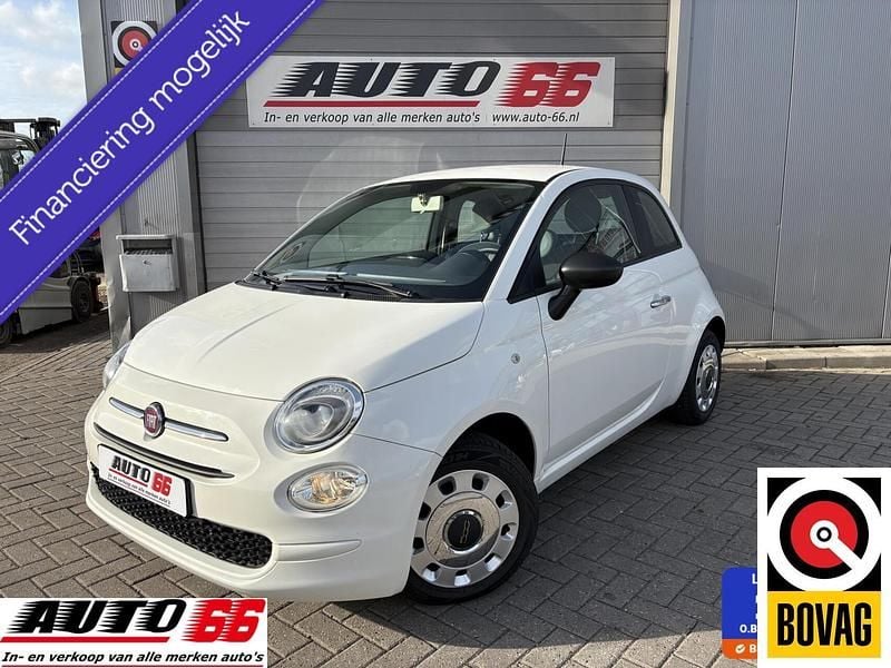 Wit Gebruikt 2017 Fiat 500 Lounge Hatchback | € 8.995 (Goede deal) - Afbeelding 1/4