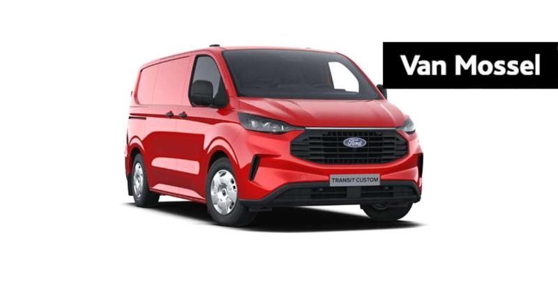 Rood Nieuw 2025 Ford Transit Custom Trend Van | € 49.155 - Afbeelding 1/4