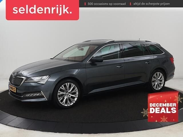 Grijs Gebruikt 2021 Skoda Superb Business Line Stationwagen | € 19.700 (Goede deal) - Afbeelding 1/4