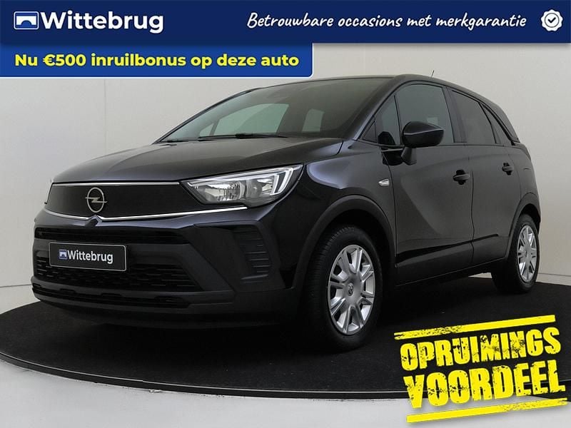 Zwart Occasion 2022 Opel Crossland X Edition SUV | € 14.925 (Goede deal) - Afbeelding 1/3