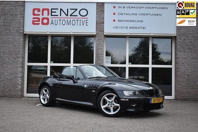Zwart Gebruikt 2001 BMW Z3 Cabriolet | € 10.950 (Super prijs) - Afbeelding 1/4