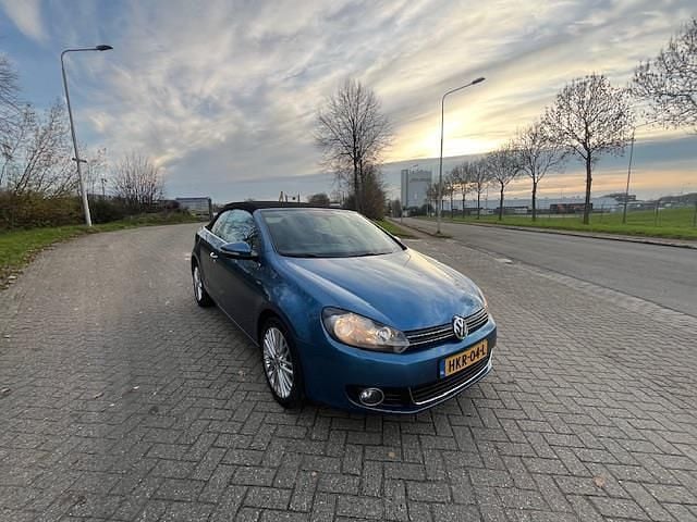 Occasion VW Golf Cabriolet 122 PK (89 kW) 2014 Blauw (metallic) Cabriolet