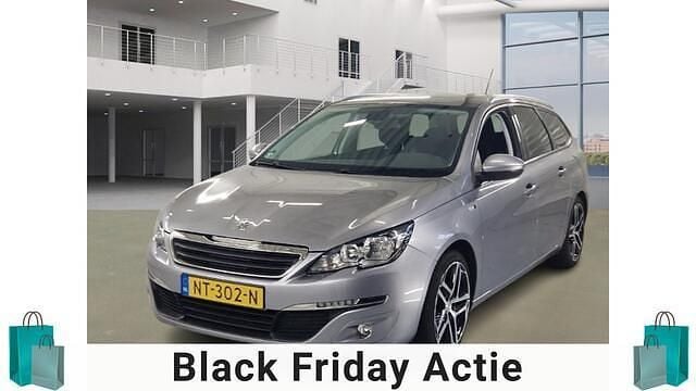 Grijs Gebruikt 2017 Peugeot 308 Style Stationwagen | € 7.495 (Super prijs) - Afbeelding 1/4