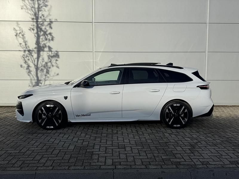 Nieuw Peugeot 308 SW GT 194 PK (142 kW) 2025 Wit Stationwagen