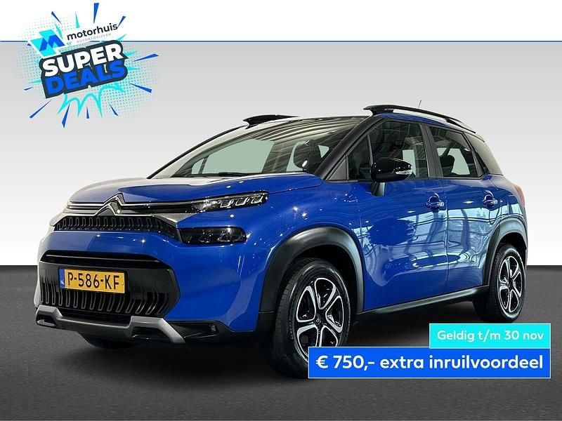Blauw Gebruikt 2022 Citroën C3 Aircross Feel SUV | € 14.985 (Goede deal) - Afbeelding 1/4