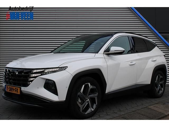 Atlas white solid (wit metallic) Gebruikt 2023 Hyundai Tucson Premium SUV | € 35.945 (Eerlijke prijs) - Afbeelding 1/4