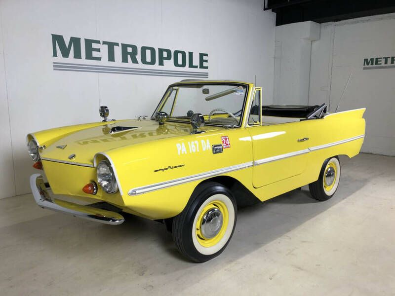 Geel Gebruikt 1964 Amphicar 770 Cabriolet | € 77.000 - Afbeelding 1/4