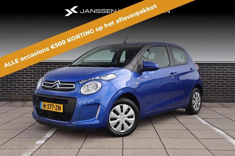 Blauw Gebruikt 2022 Citroën C1 Feel Hatchback | € 11.445 (Eerlijke prijs) - Afbeelding 1/4