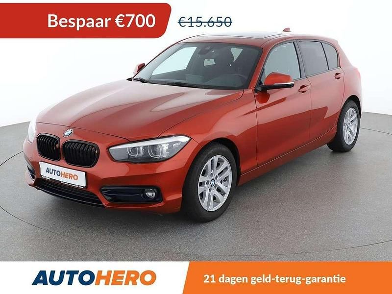 Oranje Gebruikt 2018 BMW 118 Sport Line Hatchback | € 15.149 (Goede deal) - Afbeelding 1/3