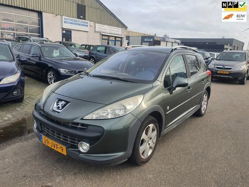 Grijs Gebruikt 2009 Peugeot 207 Stationwagen | € 3.750 - Afbeelding 1/4