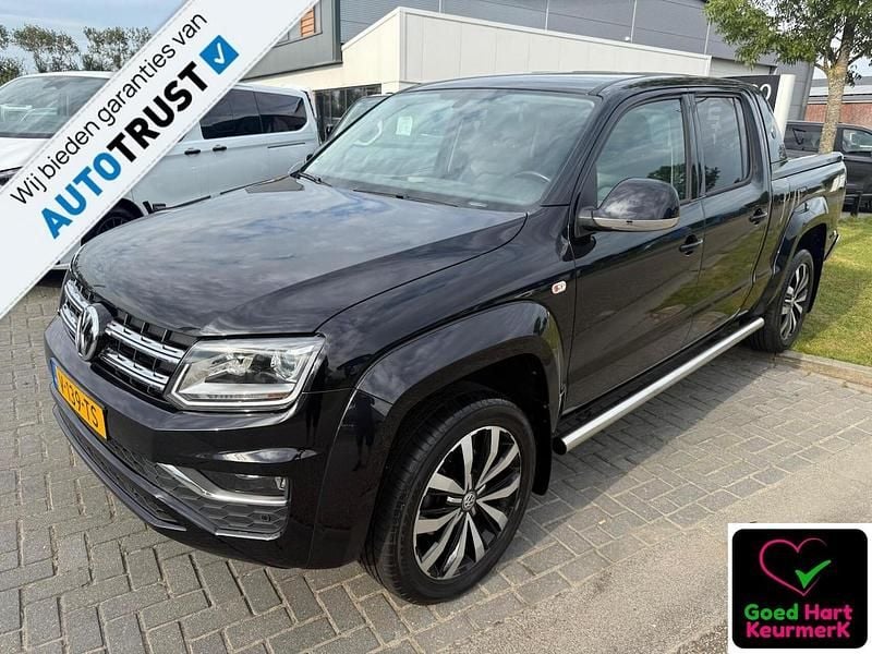 Zwart Gebruikt 2019 VW Amarok Highline Pickup | € 44.900 (Duur) - Afbeelding 1/4