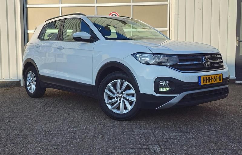 Wit Gebruikt 2021 VW T-Cross Business SUV | € 18.950 (Goede deal) - Afbeelding 1/4