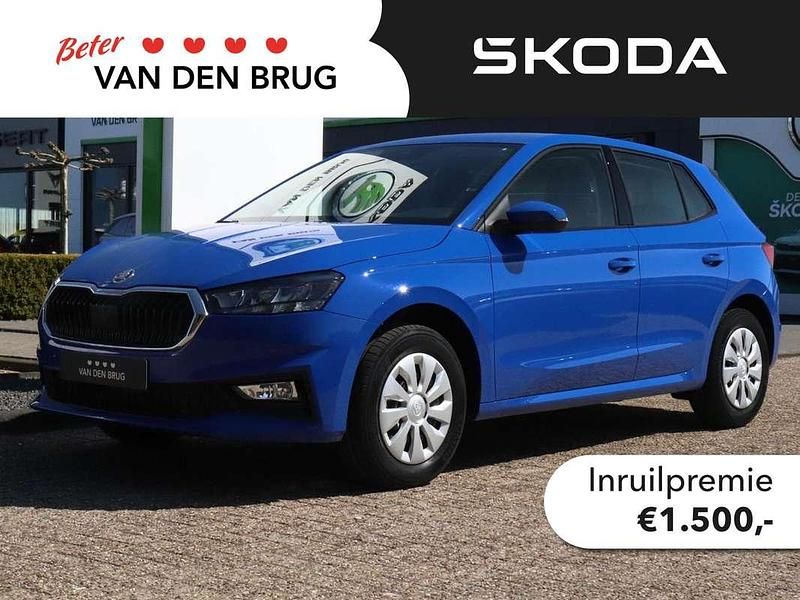 Blauw Nieuw 2025 Skoda Fabia Selection Hatchback | € 24.989 (Eerlijke prijs) - Afbeelding 1/4