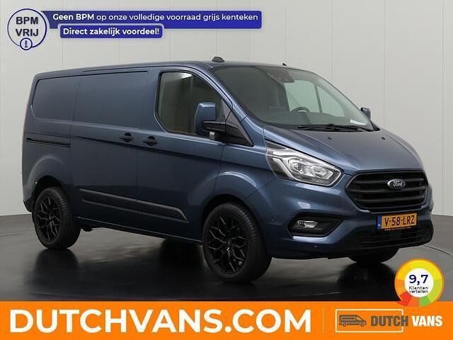 Blauw Gebruikt 2022 Ford Transit Custom Limited Van | € 22.750 (Eerlijke prijs) - Afbeelding 1/4