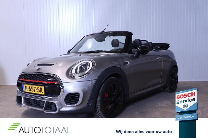 Grijs Gebruikt 2017 Mini John Cooper Works Cabriolet Chili Cabriolet | € 24.400 (Eerlijke prijs) - Afbeelding 1/4