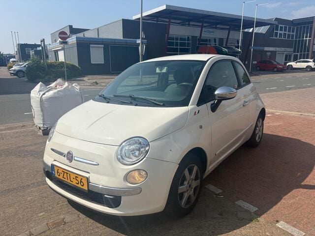Wit Gebruikt 2008 Fiat 500 Hatchback | € 2.222 (Goede deal) - Afbeelding 1/4