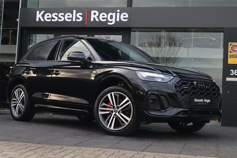 Zwart Gebruikt 2021 Audi Q5 S-Line SUV | € 43.950 (Eerlijke prijs) - Afbeelding 1/4