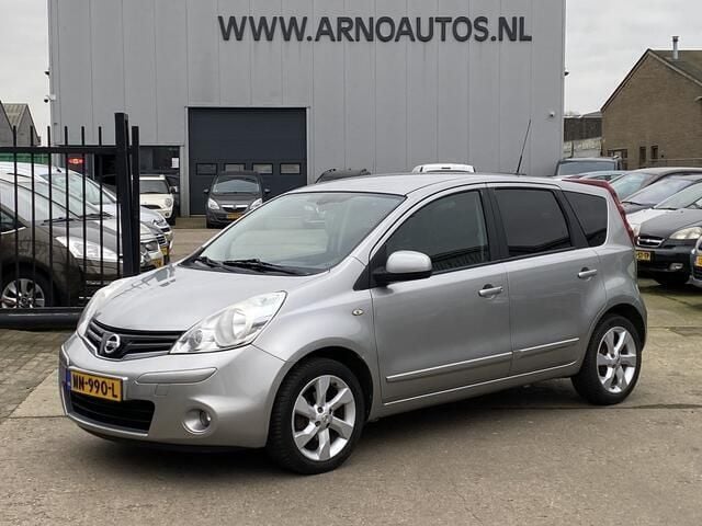 Grijs Gebruikt 2010 Nissan Note Acenta MPV | € 3.250 (Eerlijke prijs) - Afbeelding 1/4