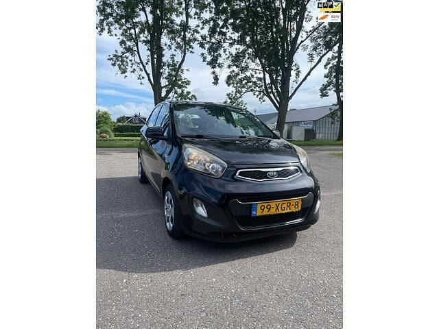 Zwart Gebruikt 2012 Kia Picanto Comfort Hatchback | € 4.750 (Goede deal) - Afbeelding 1/4