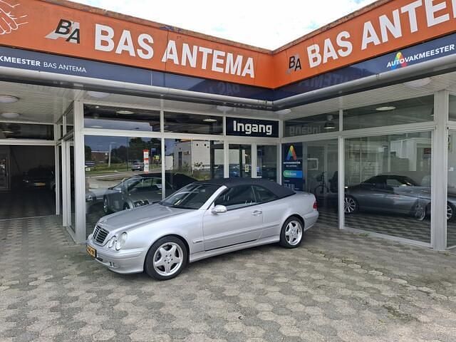 Grijs Gebruikt 2000 Mercedes CLK430 Elegance Cabriolet | € 17.950 - Afbeelding 1/4