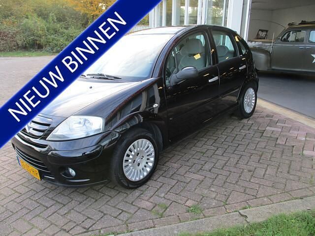 Zwart Gebruikt 2008 Citroën C3 Exclusive Hatchback | € 2.460 (Eerlijke prijs) - Afbeelding 1/4