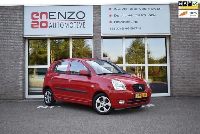 Rood Gebruikt 2007 Kia Picanto Light Hatchback | € 1.250 (Goede deal) - Afbeelding 1/4
